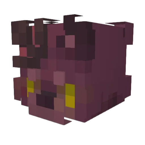 spankychop Minecraft avatar head, 3D render