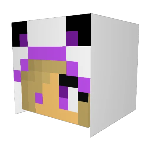 spanner210 Minecraft avatar head, 3D render