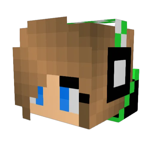 sparklestar03 Minecraft avatar head, 3D render