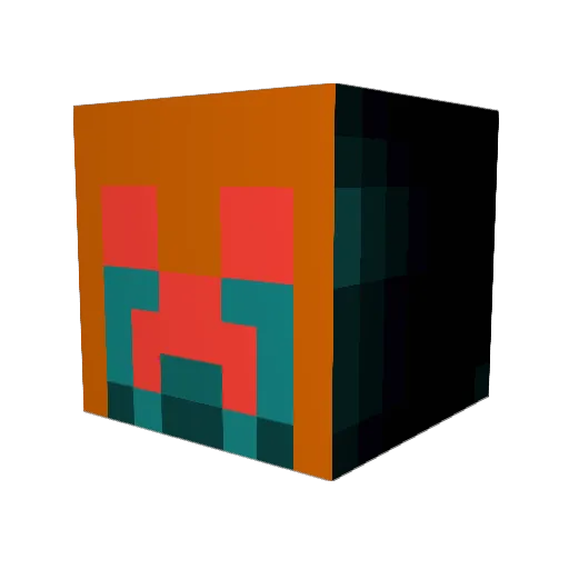 sparks23 Minecraft avatar head, 3D render