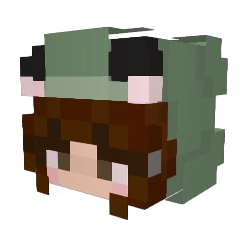 sparky6982 Minecraft avatar head, 3D render