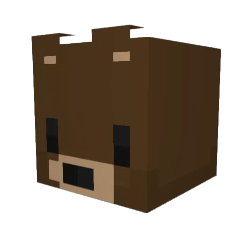 sparkyboss Minecraft avatar head, 3D render