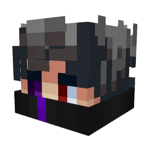 spartacus07 Minecraft avatar head, 3D render