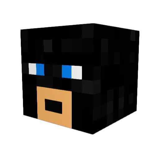 spartacus124 Minecraft avatar head, 3D render