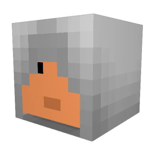 spartan1860 Minecraft avatar head, 3D render
