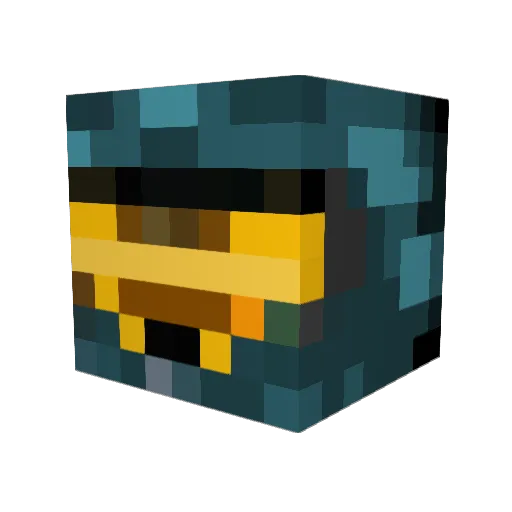 spartan9139 Minecraft avatar head, 3D render
