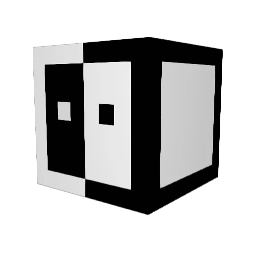 spartanMCduck Minecraft avatar head, 3D render