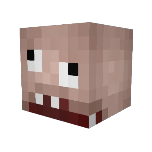 spartan_cookie Minecraft avatar head, 3D render