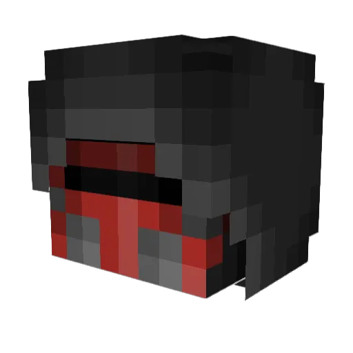 spartanking7 Minecraft avatar head, 3D render