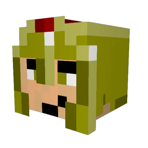spartanlord456 Minecraft avatar head, 3D render