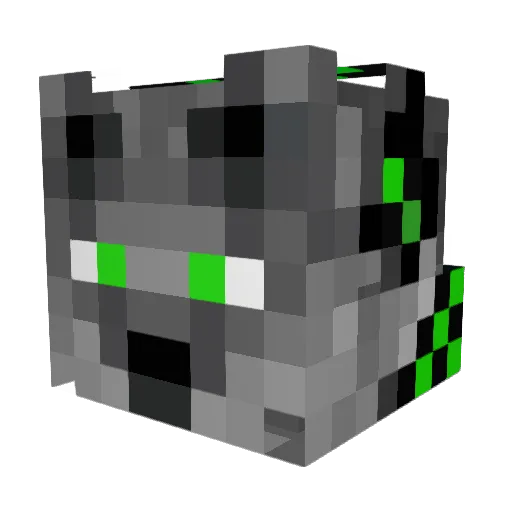spartin2002 Minecraft avatar head, 3D render