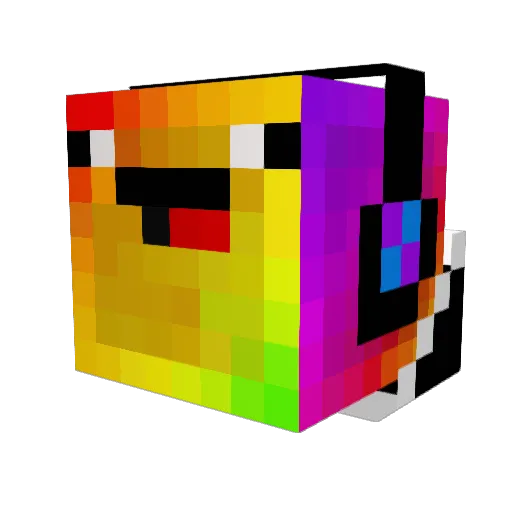 spartoncheif Minecraft avatar head, 3D render