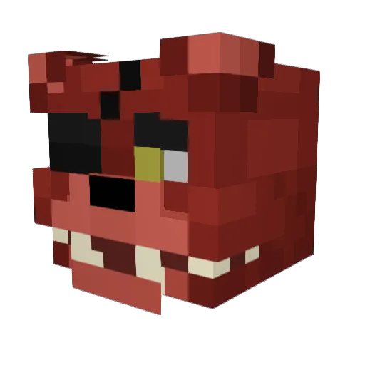 spash09 Minecraft avatar head, 3D render