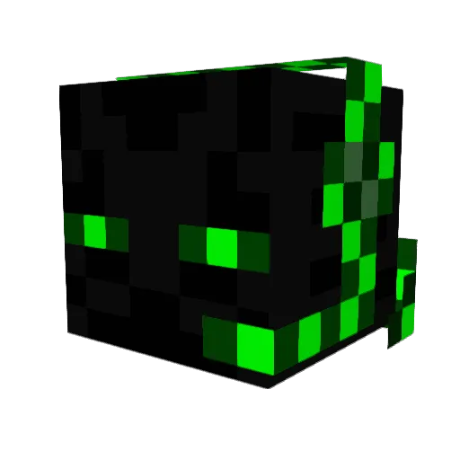 spassel98 Minecraft avatar head, 3D render
