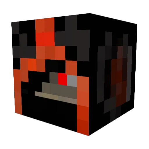 spbjek Minecraft avatar head, 3D render