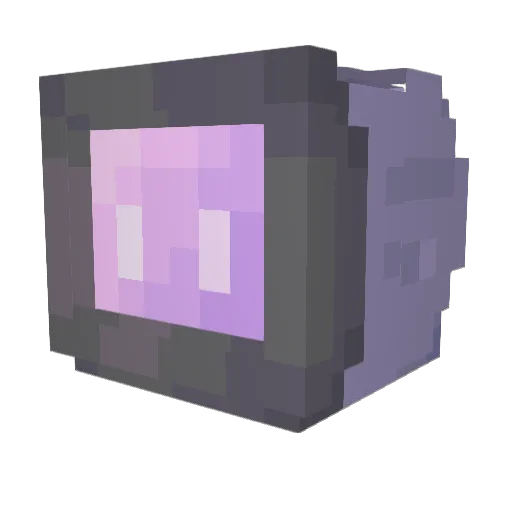 spderjojo Minecraft avatar head, 3D render