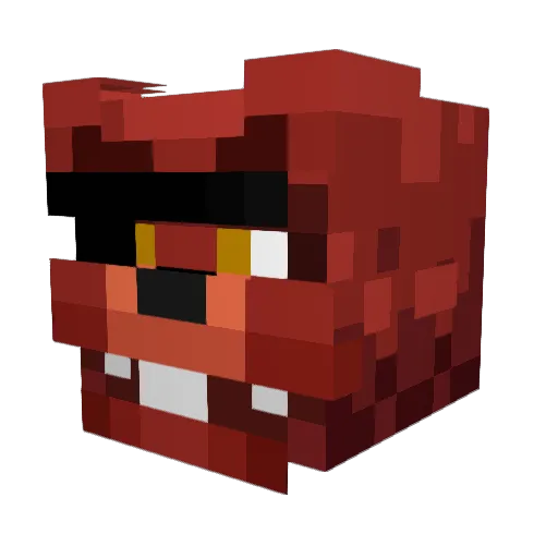 speakableleak Minecraft avatar head, 3D render
