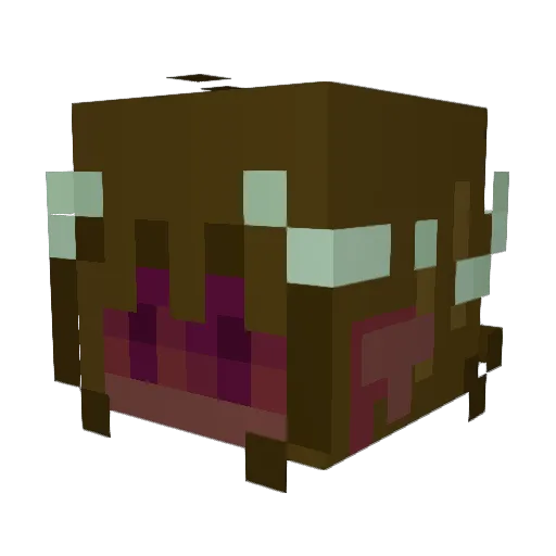 spectacles_ Minecraft avatar head, 3D render