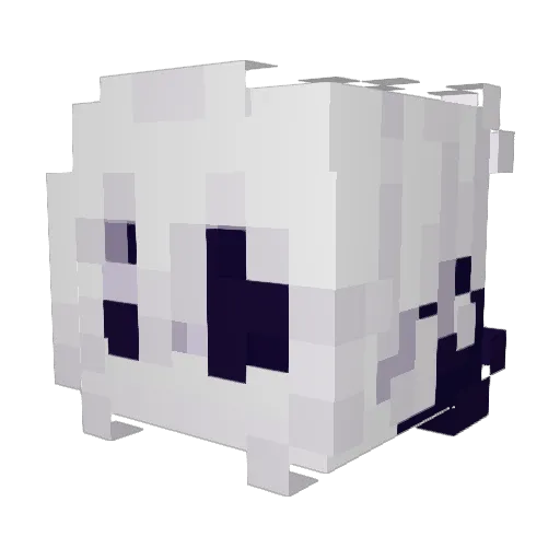 spectralmk Minecraft avatar head, 3D render