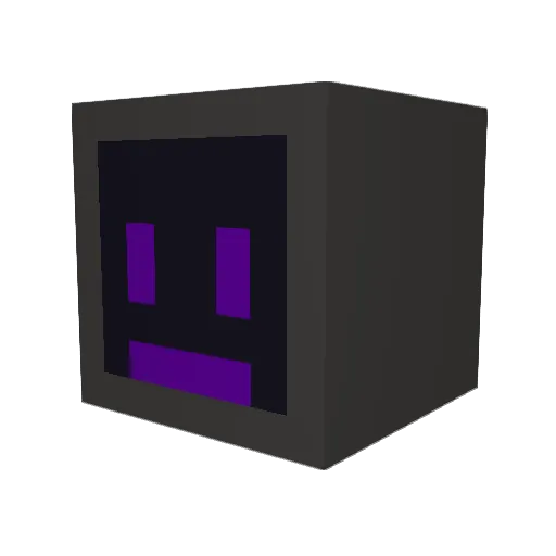 spectronizer2 Minecraft avatar head, 3D render