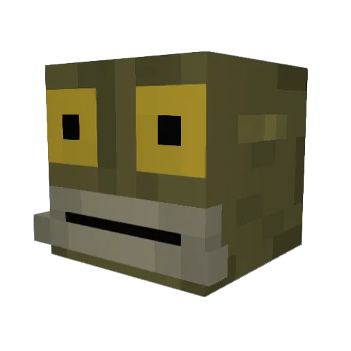 spedrongamer Minecraft avatar head, 3D render