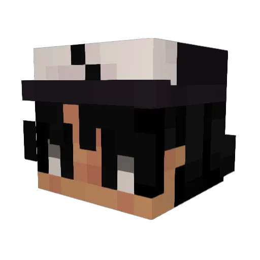 spedz Minecraft avatar head, 3D render