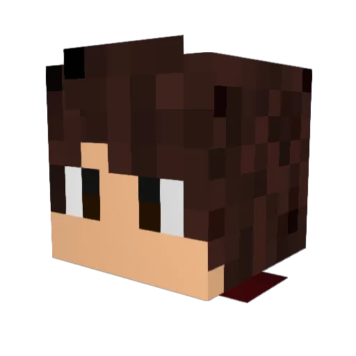 speed0bandito Minecraft avatar head, 3D render
