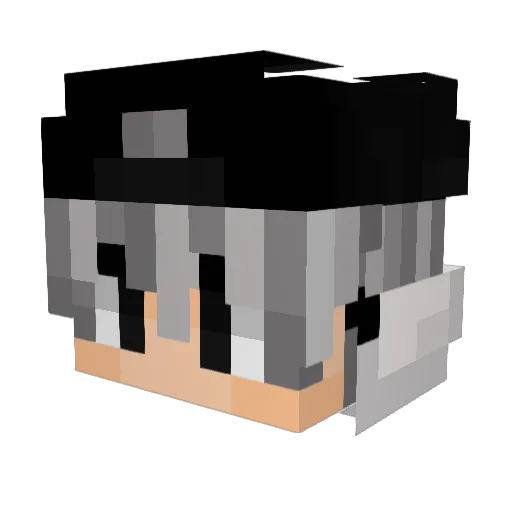 speedbird09 Minecraft avatar head, 3D render