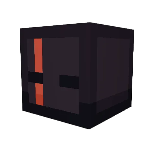speedgolden Minecraft avatar head, 3D render