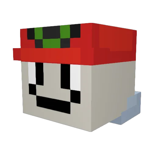 speedlee00 Minecraft avatar head, 3D render