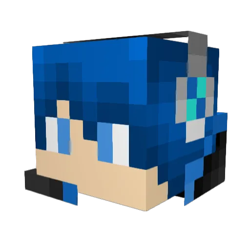 speedmine061 Minecraft avatar head, 3D render