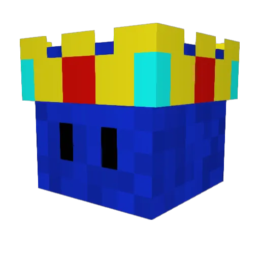 speedy1027 Minecraft avatar head, 3D render
