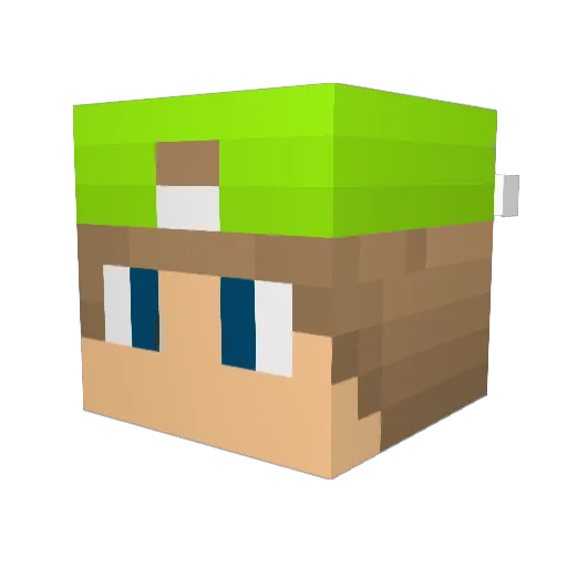 speedy1964 Minecraft avatar head, 3D render