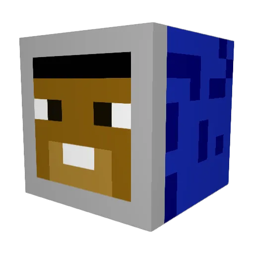 speedygonzaleess Minecraft avatar head, 3D render