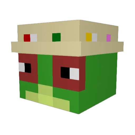 spekulant1017 Minecraft avatar head, 3D render