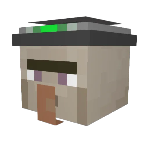 spen561 Minecraft avatar head, 3D render