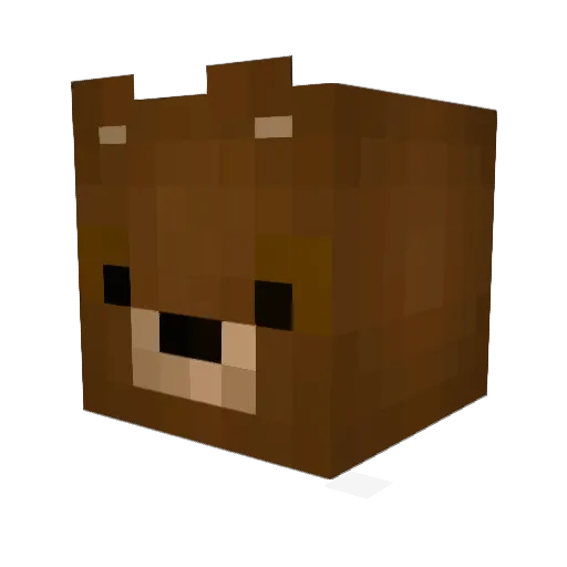 spencer246 Minecraft avatar head, 3D render