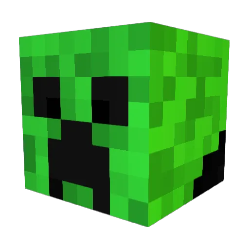 spencer_007 Minecraft avatar head, 3D render