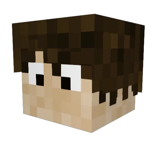 spencerdanger22 Minecraft avatar head, 3D render