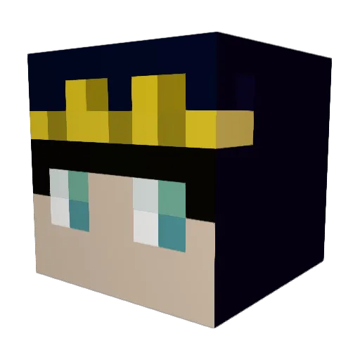 spencerm97 Minecraft avatar head, 3D render