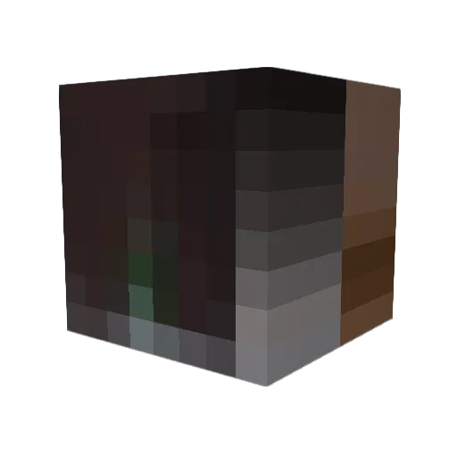 spencersghost Minecraft avatar head, 3D render