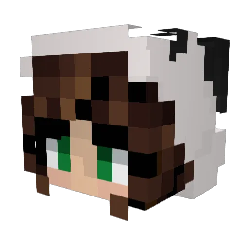 sperejil Minecraft avatar head, 3D render