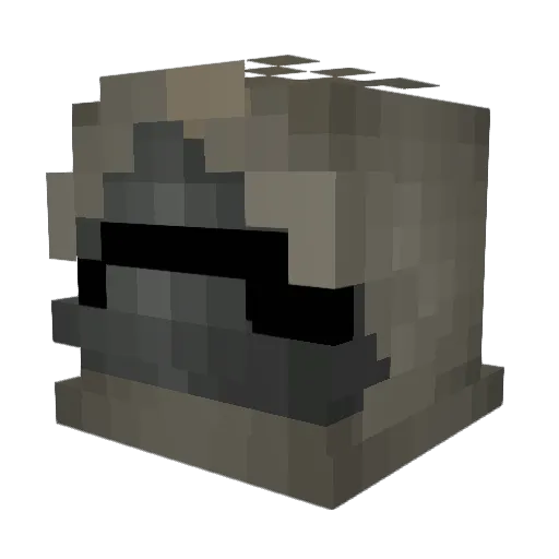 spetnas Minecraft avatar head, 3D render