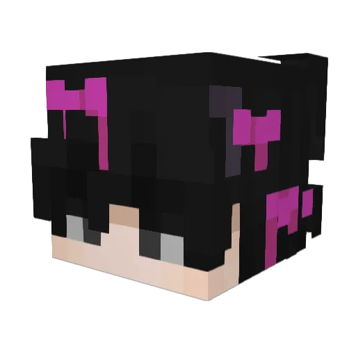 spetuc Minecraft avatar head, 3D render