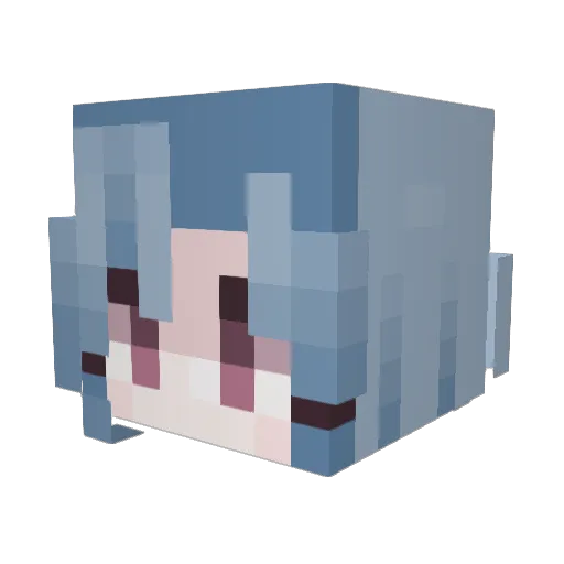 speyar Minecraft avatar head, 3D render