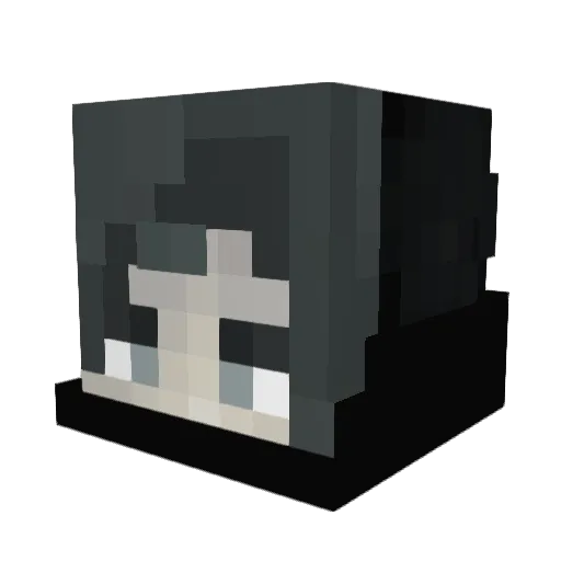 speyster Minecraft avatar head, 3D render