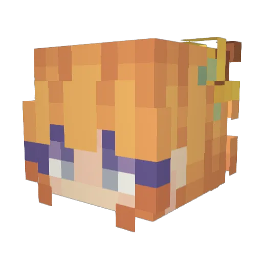 sphynxxx439 Minecraft avatar head, 3D render