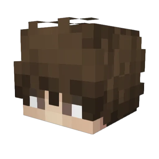 spice_s Minecraft avatar head, 3D render
