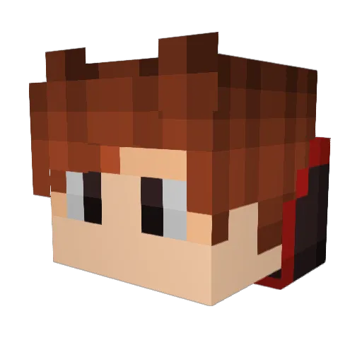 spicy346732 Minecraft avatar head, 3D render