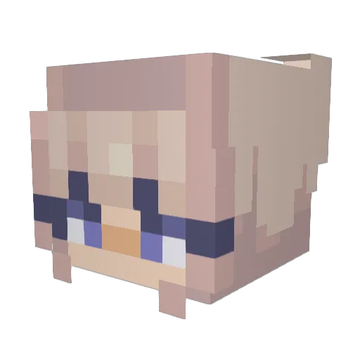 spicy_encalada Minecraft avatar head, 3D render